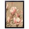 12" x 18" Antique Botanical Collection 4 Framed Wall Art, Contemporary Floral Home Décor, Plexiglass Facing and Hanging Hardware